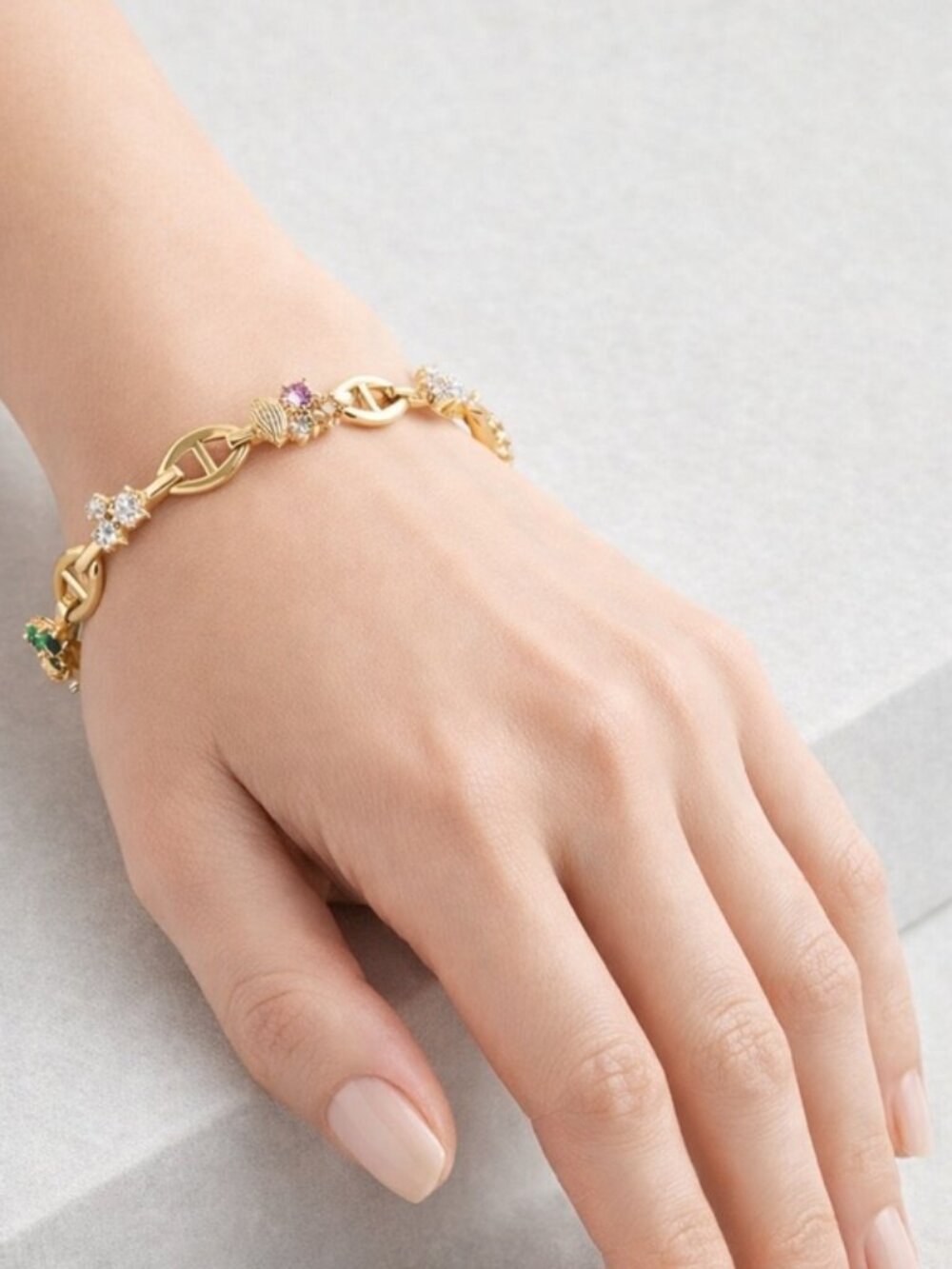 Kurt Geiger London Cluster Mariner Link Bracelet
